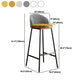 Bucket Low Back Bar Stool Leather Modern Counter Height Stools for Kitchen Clearhalo 'Bar Furniture' 'Bar Stools' 'bar_stools' 'furn' 'furn_bar_stools' 'Furniture' 'furniture_bar_stools' 'Kitchen & Dining Furniture' 1200x1200_4a632106-8a87-4dce-9fda-729d68eae16f