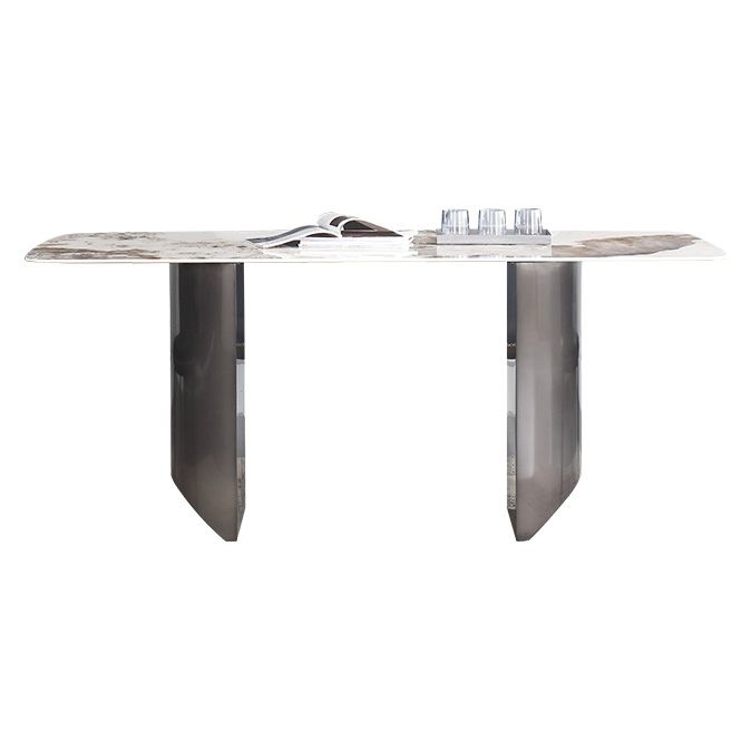 Metal Traditional Luxury Table Rectangular Sintered Stone Table Clearhalo ' dining_table' 'Dining Tables & Seating' 'Dining Tables' 'furn' 'furn_dining_table' 'Furniture' 'furniture_dining_table' 'Kitchen & Dining Furniture' 'kitchen&dining_furn' 'kitchen' 'kitchen_dining_table' 1200x1200_4a65e979-f16d-4fe9-8622-b3e99d11eebc