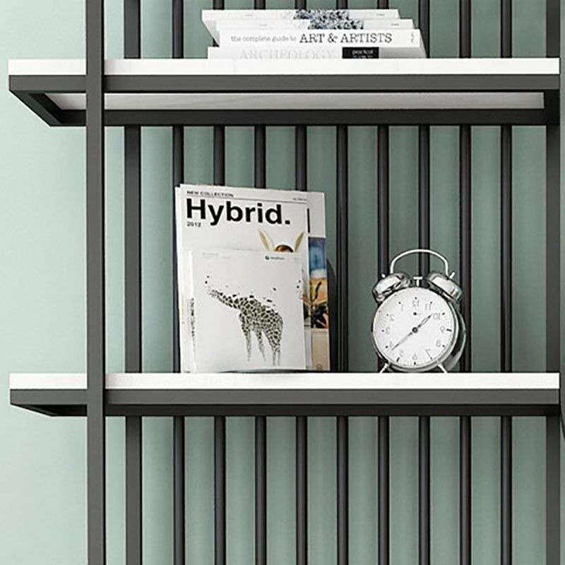 11.81"W Bookcase Glam Style Open Back Bookshelf for Office Study Room Home Clearhalo 'Bookcases' 'furn' 'furn_bookcases' 'Furniture' 'furniture_bookcases' 'kitchen' 'kitchen_bookcases' 'Living Room Furniture' 'Office Furniture' 1200x1200_4a67d67c-812d-408e-baeb-cd159f77b32e