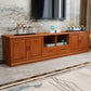 Console TV in legno massiccio tradizionale Open Car stoccaggio TV con mobile