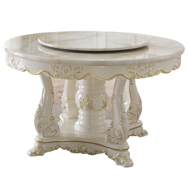 Victorian Style Round Dining Table Rubberwood Solid Wood Pedestal Table for Dining Room Clearhalo ' dining_table' 'Dining Tables & Seating' 'Dining Tables' 'furn' 'furn_dining_table' 'Furniture' 'furniture_dining_table' 'Kitchen & Dining Furniture' 'kitchen&dining_furn' 'kitchen' 'kitchen_dining_table' 1200x1200_4a70743c-9b2f-46a5-8122-682eb313500d
