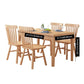 Minimalist Brown Standard Dining Set Rectangle Shape Solid Wood Dining Set with 4 Legs Table Clearhalo 'Dining Room Sets' 'Dining Tables & Seating' 'dining_room_set' 'furn' 'furn_dining_room_set' 'Furniture' 'furniture_dining_room_set' 'Kitchen & Dining Furniture' 'kitchen&dining_furn' 'kitchen' 1200x1200_4a714ca3-d63e-4a03-a443-75fbe9381753