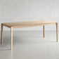 Modern Pine Solid Wood Table for Restaurant Rectangle Dining Table with 4 Legs Clearhalo 'Dining Tables & Seating' 'Dining Tables' 'dining_table' 'furn' 'furn_dining_table' 'Furniture' 'furniture_dining_table' 'Kitchen & Dining Furniture' 'kitchen' 'kitchen_dining_table' 1200x1200_4a71c5e1-571b-444d-9ac4-ee8211d3ab2a
