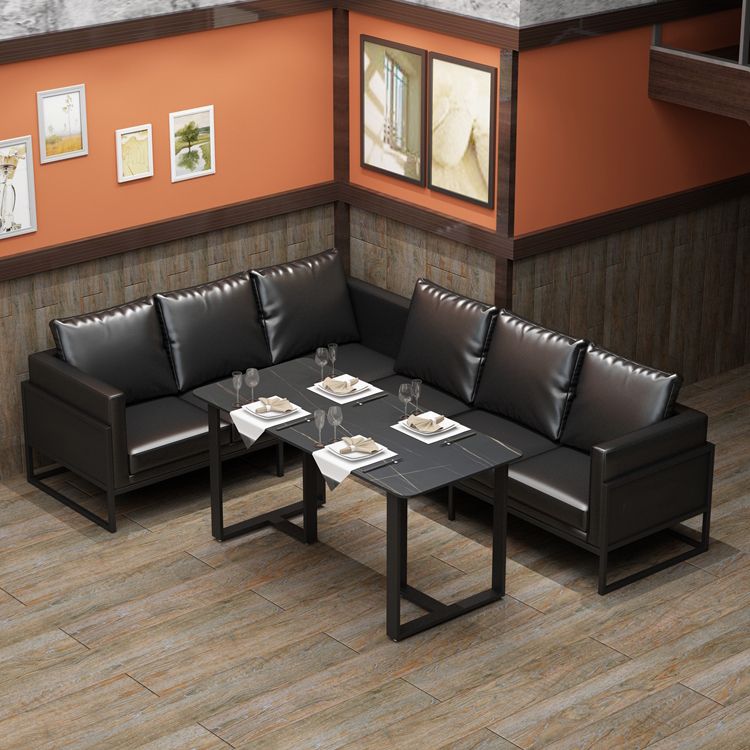 Double Pedestal Home Furniture Industrial Style Stone Dining Room Collection Clearhalo ' dining_table' 'Dining Tables & Seating' 'Dining Tables' 'furn' 'furn_dining_table' 'Furniture' 'furniture_dining_table' 'Kitchen & Dining Furniture' 'kitchen&dining_furn' 'kitchen' 'kitchen_dining_table' 1200x1200_4a74fbba-2bc2-41bb-9226-75307f87bdce