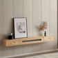 Console TV contemporanea Console multimediale TV in legno massello con cassetti
