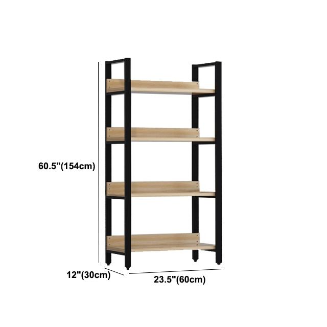 Modern Engineered Bookcase Natural Etagere Bookshelf for Any Room