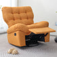 Microsuede Recliner Chair with Tufted Back and Independent Foot Clearhalo 'Chairs & Seating' 'furn' 'furn_recliners' 'Furniture' 'Living Room Furniture' 'Recliners' 1200x1200_4a79ef9c-e492-4be1-a8cf-9e25a41011ca