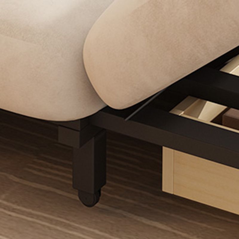 Divano per dormiente futon scandinavo divano convertibile bianco per soggiorno