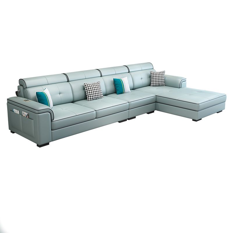 133.07" L x 70.86" W x 35.43" H Pillow Top Arm Sectional with Pillowed Back Cushions Clearhalo 'furn' 'furn_sectionals' 'Furniture' 'furniture_sectionals' 'kitchen' 'kitchen_sectionals' 'Living Room Furniture' 'Sectionals' 1200x1200_4a7bf208-c7ed-4b51-b00b-ad8c41de305d