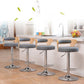 Swivel Adjustable Height Bar Stool Industrial Metal Bristol with Footrest