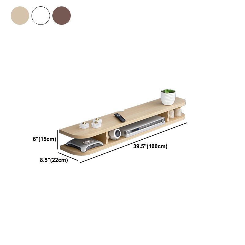 Scandinavian Engineered Wood Media Console Matte Finish TV Media Stand with Shelves Clearhalo 'furn' 'furn_tv_stands_entertainment_centers' 'Furniture' 'Living Room Furniture' 'TV Stands & Entertainment Centers' 'TV Stands & Media Storage Furniture' 'tv_stands_entertainment_centers' 1200x1200_4a81ed4e-e4d2-4a86-aa80-9ac6e64dface