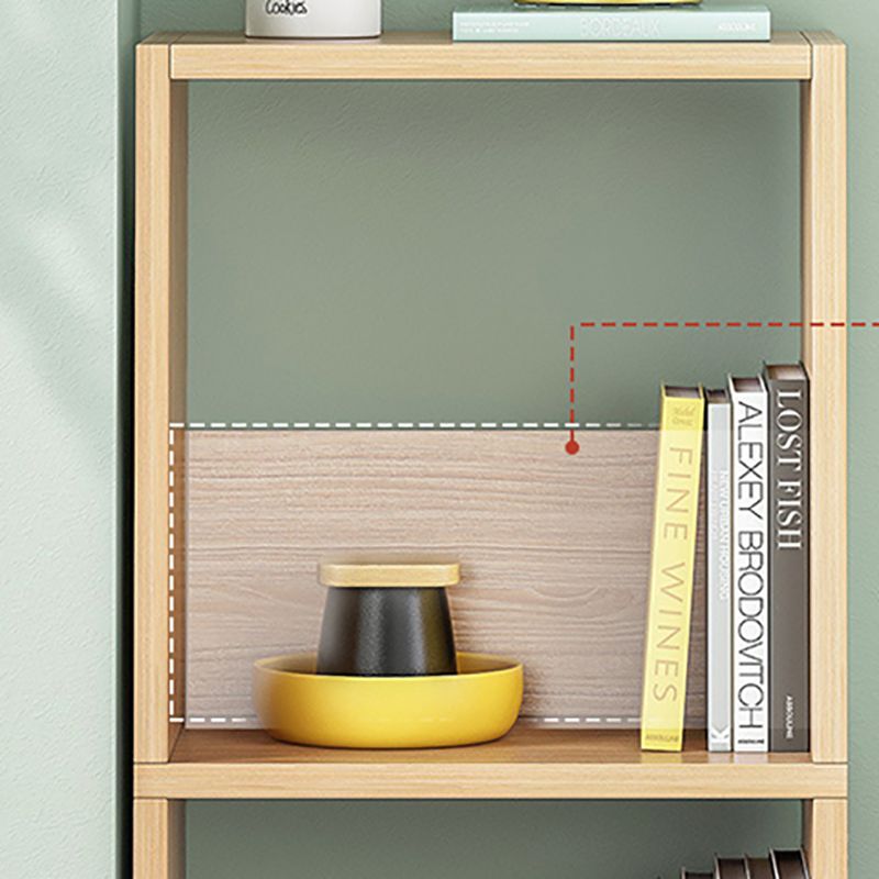 Engineered Wood Standard Bookshelf Matte Finish Shelf Bookcase with Doors Clearhalo 'Bookcases' 'furn' 'furn_bookcases' 'Furniture' 'Office Furniture' 1200x1200_4a82c039-b342-4647-b274-9580b965124f