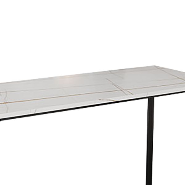 Modern Metal Bar Counter Table Rectangle Bar Counter Table for Kitchen Clearhalo 'Bar Furniture' 'Bar Tables' 'bar_tables' 'furn' 'furn_bar_tables' 'Furniture' 'Kitchen & Dining Furniture' 1200x1200_4a85abdd-a654-44cc-897f-e7c74c0b8a89