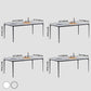 Rectangle 4 Legs Modern Dining Table Two-Color Fixed Table with Sintered Stone Clearhalo ' dining_table' 'Dining Tables & Seating' 'Dining Tables' 'furn' 'furn_dining_table' 'Furniture' 'furniture_dining_table' 'Kitchen & Dining Furniture' 'kitchen&dining_furn' 'kitchen' 'kitchen_dining_table' 1200x1200_4a85b1a2-c125-4b08-9550-25ec4928bc5f