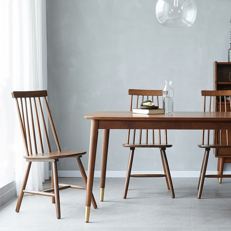 Traditional Luxury Rectangular Dining Table Rubberwood Dining Table with 4 Legs Clearhalo ' dining_table' 'Dining Tables & Seating' 'Dining Tables' 'furn' 'furn_dining_table' 'Furniture' 'furniture_dining_table' 'Kitchen & Dining Furniture' 'kitchen&dining_furn' 'kitchen' 'kitchen_dining_table' 1200x1200_4a87c293-2e69-48ef-9fa7-1188ebec7790