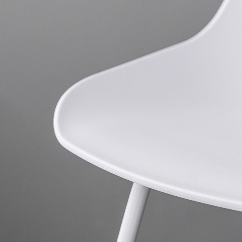 Contemporary Style Bar-stool Plastic Counter Bar Stool for Kitchen Bar with Metal Legs Clearhalo 'Bar Furniture' 'Bar Stools' 'bar_stools' 'furn' 'furn_bar_stools' 'Furniture' 'furniture_bar_stools' 'Kitchen & Dining Furniture' 1200x1200_4a898bfe-7446-4bdc-aa6f-b2ca70e23464