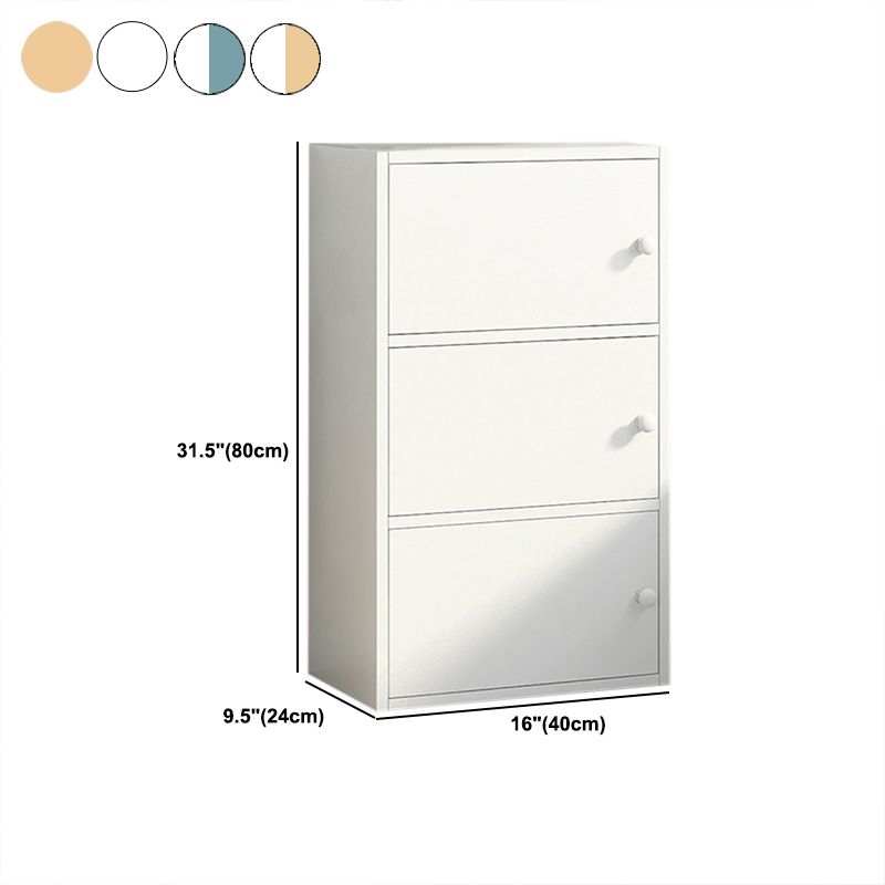 Contemporary Matte Finish Dresser Vertical Wood Storage Chest