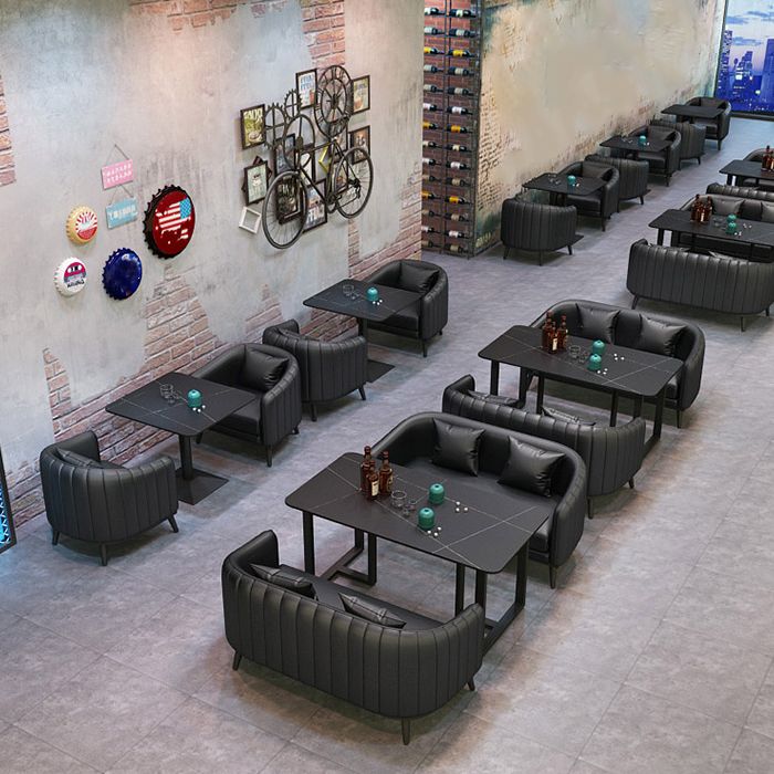 Industrial Style Dinner Room Kitchen Table Metal Base Table for Dinning Room Clearhalo ' dining_table' 'Dining Tables & Seating' 'Dining Tables' 'furn' 'furn_dining_table' 'Furniture' 'furniture_dining_table' 'Kitchen & Dining Furniture' 'kitchen&dining_furn' 'kitchen' 'kitchen_dining_table' 1200x1200_4a8ea5c9-cd39-4a08-a3e5-4c1426f5f695