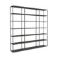 Modern Open Storage Bookcase 9.8" W Iron Frame Bookshelf with Shelves Clearhalo 'Bookcases' 'furn' 'furn_bookcases' 'Furniture' 'Office Furniture' 1200x1200_4a8fcd82-68a4-4f1b-9673-e6ce8e6a26f0