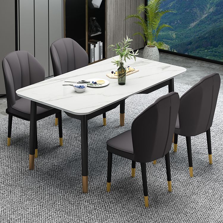 European Glam Style Metal Chairs Kitchen Dining Room Wingback Side Chair Set Clearhalo ' kitchen&dining_furn' 'Dining Chairs' 'Dining Tables & Seating' 'dining_chair' 'furn' 'furn_dining_chair' 'Furniture' 'furniture_dining_chair' 'Kitchen & Dining Furniture' 'kitchen' 1200x1200_4a8fff48-2275-4b81-b681-287f275fece7