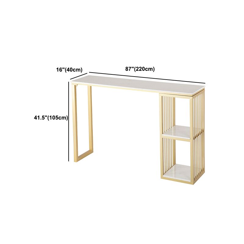 Rectangular Bar Table Set Glam 1/2/3/5 Pieces Bar Table and Stools for Dining Room Clearhalo 'Bar Furniture' 'furn' 'furn_home_bar_bar_sets' 'Furniture' 'Home Bars & Bar Sets' 'home_bar_bar_sets' 'Kitchen & Dining Furniture' 1200x1200_4a91cf47-7e47-406d-959e-c1ca29dad538