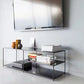 19.69 "H TV-Ständer Open Storage Industrial Style TV-Konsole mit 3-Shelf