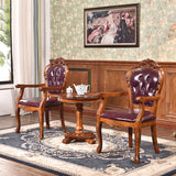 Scandinavian Style Ash Wood Chair Set Kitchen Open Back Dining Arm Chairs Clearhalo ' kitchen&dining_furn' 'Dining Chairs' 'Dining Tables & Seating' 'dining_chair' 'furn' 'furn_dining_chair' 'Furniture' 'furniture_dining_chair' 'Kitchen & Dining Furniture' 'kitchen' 1200x1200_4a9a113a-34b6-4377-89c4-8b5d8bbb7ab3