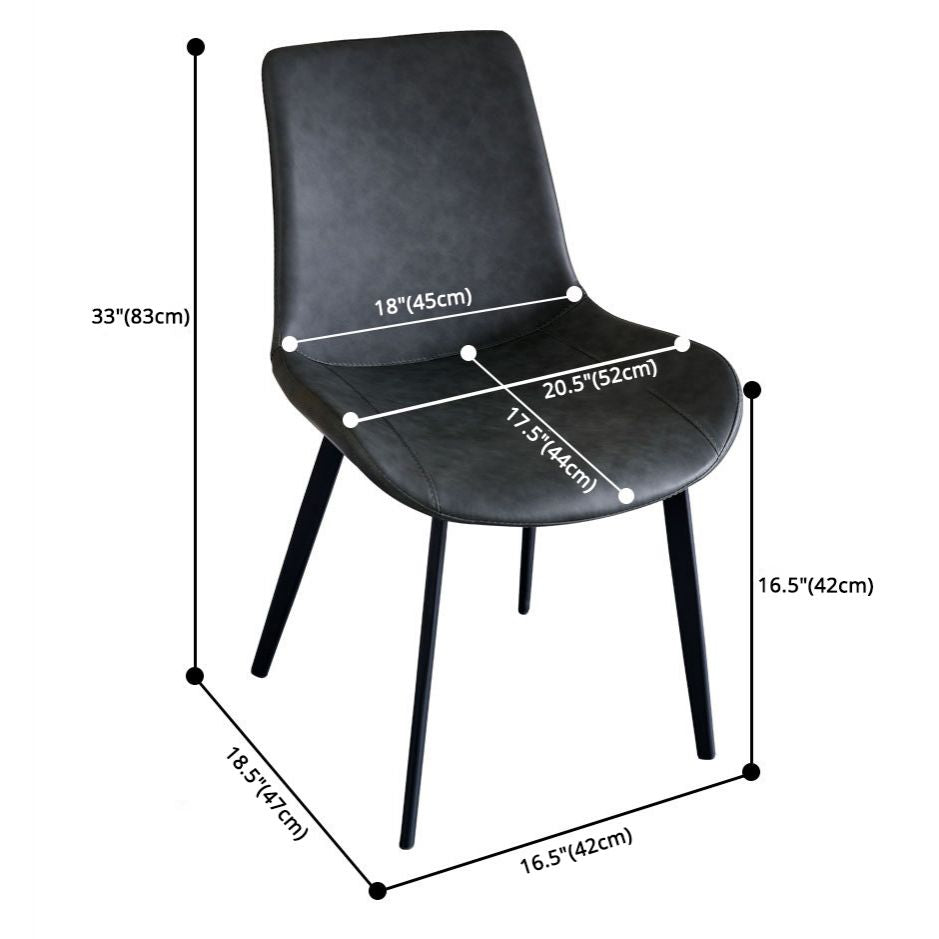 Contemporary Chairs High-density Sponge Cushion Parsons Side Chair for Kitchen Clearhalo ' kitchen&dining_furn' 'Dining Chairs' 'Dining Tables & Seating' 'dining_chair' 'furn' 'furn_dining_chair' 'Furniture' 'furniture_dining_chair' 'Kitchen & Dining Furniture' 'kitchen' 1200x1200_4a9bc6b6-b4e0-4df2-ad41-46f15bc0f6eb