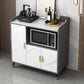 Server da pranzo per finiture opache Glam Sideboard interno con armadi