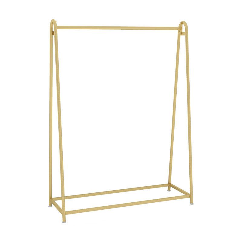 Freiständige Kleiderbügel hell Luxus Hall Tree Metalldelte Rack