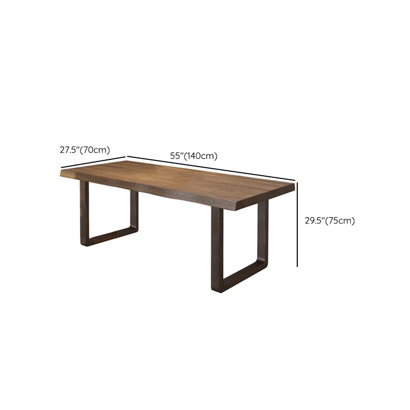 Rectangle Dining Room Dinner Table Kitchen Solid Wood Dining Table