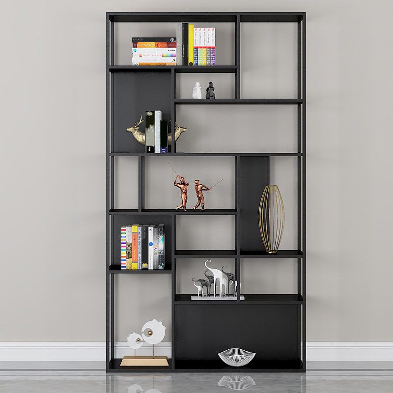 Libreria moderna in metallo etagere libreria scaffale aperta con ripiani-70,8 "h x 11,8" w