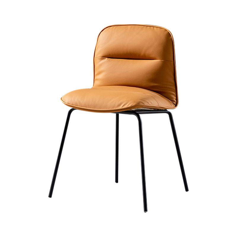 Modern Style Kitchen Chair Dining Armless Chairs with Metal Legs Clearhalo ' kitchen&dining_furn' 'Dining Chairs' 'Dining Tables & Seating' 'dining_chair' 'furn' 'furn_dining_chair' 'Furniture' 'furniture_dining_chair' 'Kitchen & Dining Furniture' 'kitchen' 1200x1200_4aa4471d-7894-4191-b57e-bfd572288b4c