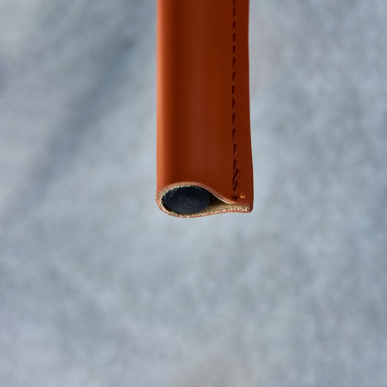 Scandinavian Leather Dining Chairs Solid Back Armless Dining Side Chairs Clearhalo ' kitchen&dining_furn' 'Dining Chairs' 'Dining Tables & Seating' 'dining_chair' 'furn' 'furn_dining_chair' 'Furniture' 'furniture_dining_chair' 'Kitchen & Dining Furniture' 'kitchen' 1200x1200_4aa44ee9-7511-4d99-aaec-b901564dc02d