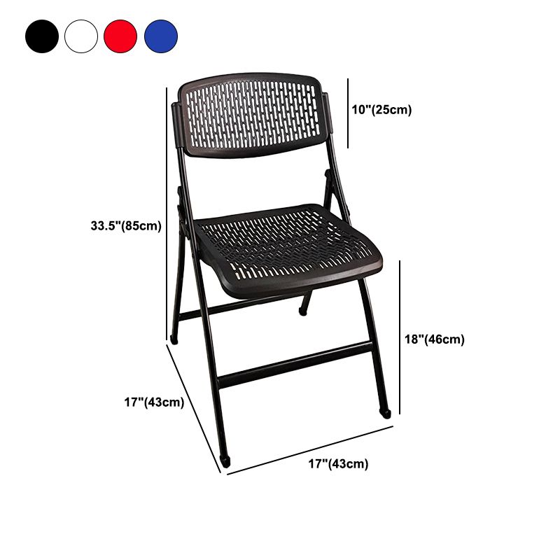 16" Wide Contemporary Desk Chair Armless Plastic Office Chair Clearhalo 'furn' 'furn_office_chair' 'Furniture' 'Office Chairs' 'Office Furniture' 'office_chair' 1200x1200_4aa70bd0-b64f-4830-a2b6-1b351f8feb92