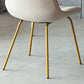 Glam Style Side Chair Faux Leather Gold Frame Dining Chair for Home Clearhalo 'Dining Chairs' 'Dining Tables & Seating' 'dining_chair' 'furn' 'furn_dining_chair' 'Furniture' 'Kitchen & Dining Furniture' 1200x1200_4aa74f87-5946-46e1-9f1b-b35d12c57e7a