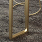 Wood Top Cocktail Bar Table Nordic Gold Frame Bar Height Table for Dining Room Clearhalo 'Bar Furniture' 'Bar Tables' 'bar_tables' 'furn' 'furn_bar_tables' 'Furniture' 'furniture_bar_tables' 'Kitchen & Dining Furniture' 'kitchen&dining_furn' 'kitchen' 1200x1200_4aa7efba-359c-4263-afaa-89f825aca399