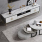 Support multimédia TV contemporain, console multimédia en pierre pour salon