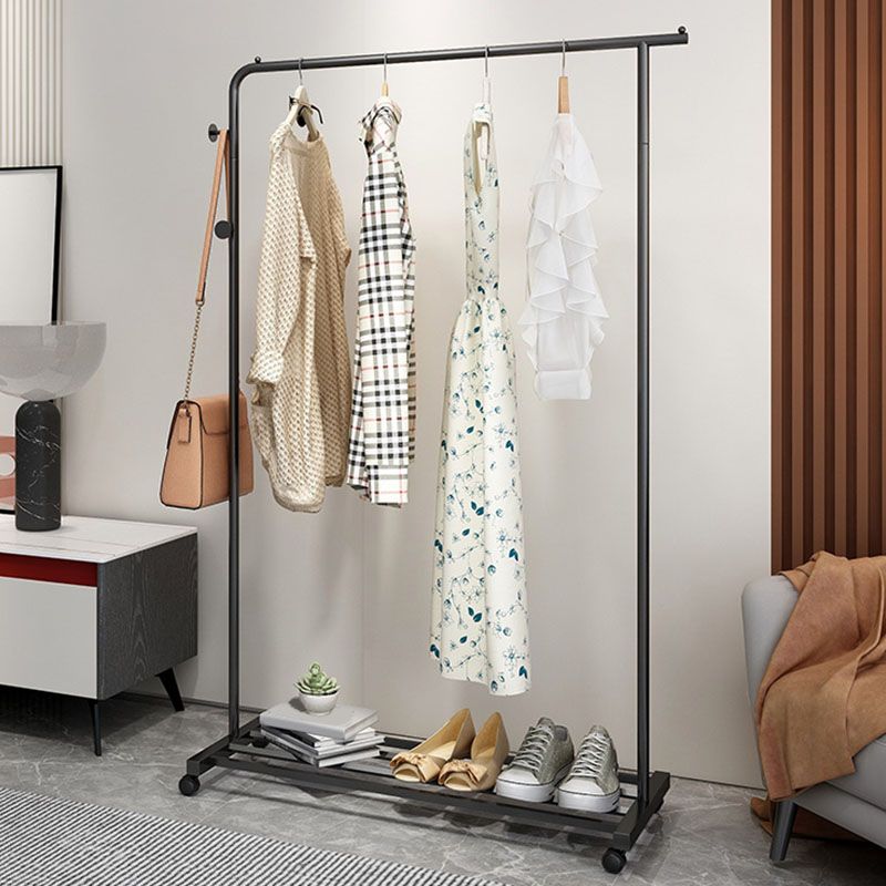 Industriële kaprek metaalachtig vrijstaand rek met universeel wiel