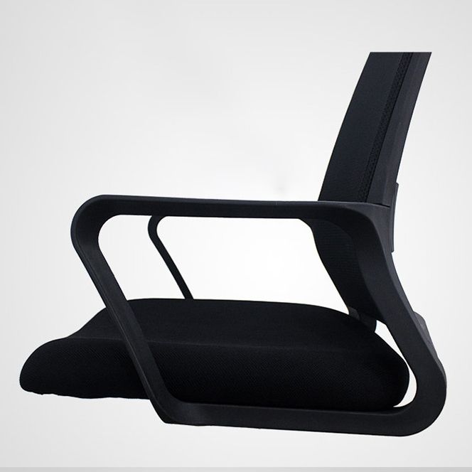Modern Breathable AirGrid Arm Chair Microfiber Desk Mid Back Chair Clearhalo 'furn' 'furn_office_chair' 'Furniture' 'Office Chairs' 'Office Furniture' 'office_chair' 1200x1200_4aaf63e7-03ce-4b77-a736-c4aec33e8bbc
