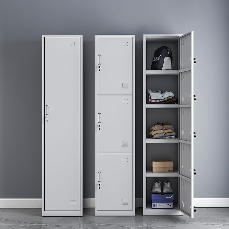 Armoire à charnière à charnière contemporaine Cabinet de garde-robe en acier pour la maison