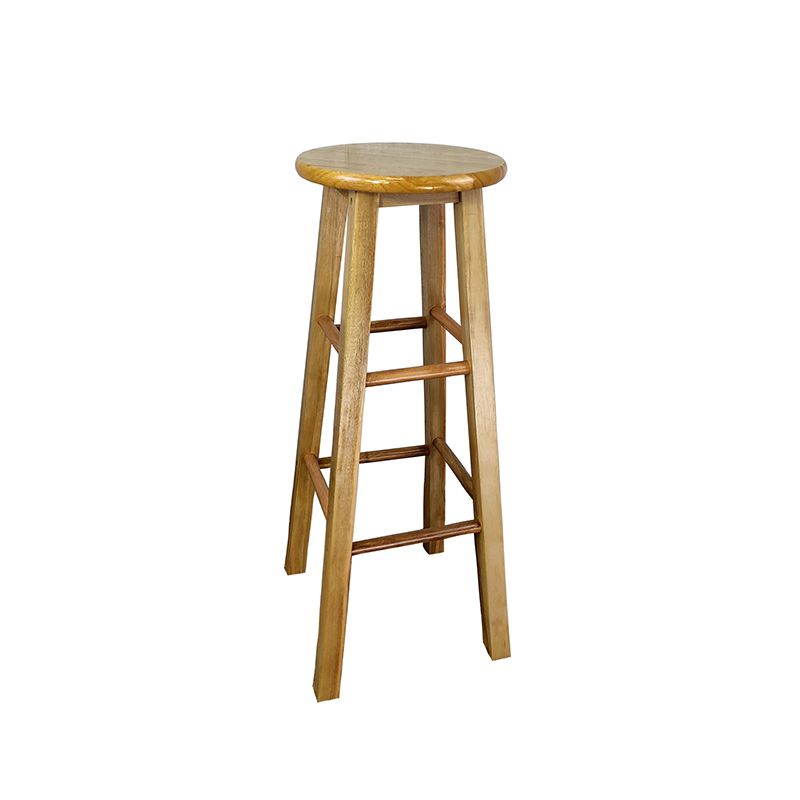 Modern Armless Backless Counter Stool Wood Household Bar Stool with Wooden Seat Clearhalo 'Bar Furniture' 'Bar Stools' 'bar_stools' 'furn' 'furn_bar_stools' 'furniture_bar_stools' 'Kitchen & Dining Furniture' 'kitchen&dining_furn' 'kitchen' 'kitchen_furn' Furniture' 1200x1200_4ab11649-831d-4404-88e9-5e7d31a33210