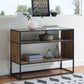 Mid-Century Modern Console Accent Table Antique Finish Sofa Console Table in Wood Clearhalo 'Console Tables' 'console_tables' 'Entry & Mudroom Furniture' 'furn' 'furn_console_tables' 'Furniture' 1200x1200_4ab1e2f5-c96d-4ddb-a073-c6ee9e1abacc