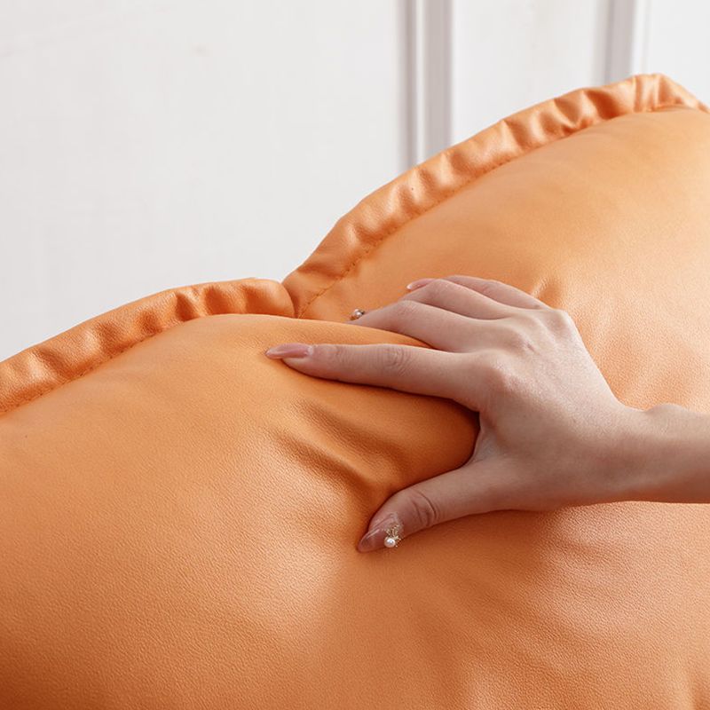 Contemporary Rocking Chair Cotton Upholstered Tufted Solid Color Indoor Rocking Chair Clearhalo 'Chairs & Seating' 'furn' 'furn_rocking_chairs' 'Furniture' 'Living Room Furniture' 'Rocking Chairs' 'rocking_chairs' 1200x1200_4ab1f218-104b-4364-80e2-6a222592d768