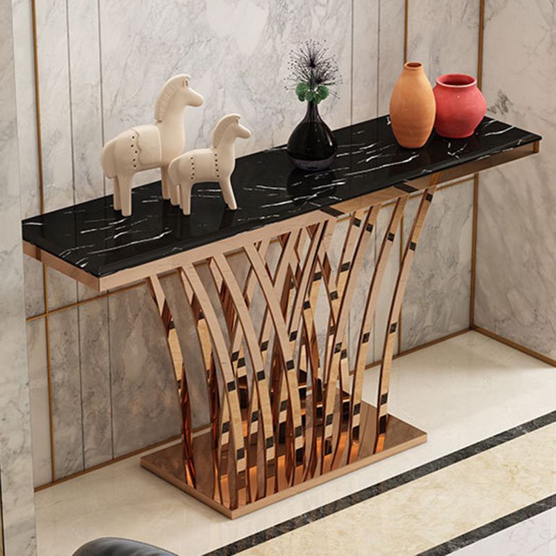 Console in ardesia per graffi con consolle glam da 15,7 "W glam