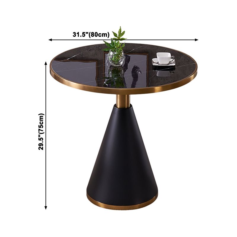 Round Shape Luxury Dining Table Three-Color Fixed Table with Sintered Stone Clearhalo ' dining_table' 'Dining Tables & Seating' 'Dining Tables' 'furn' 'furn_dining_table' 'Furniture' 'furniture_dining_table' 'Kitchen & Dining Furniture' 'kitchen&dining_furn' 'kitchen' 'kitchen_dining_table' 1200x1200_4ab3e7e1-116e-43cd-ad42-496cc4813b2e