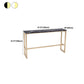 Glam Pub Table Solid Wood Bar Height Rectangle Bar Table for Breakroom Clearhalo 'Bar Furniture' 'Bar Tables' 'bar_tables' 'furn' 'furn_bar_tables' 'Furniture' 'Kitchen & Dining Furniture' 1200x1200_4ab476c8-0f2a-4a2e-a77e-6ab4c0c42d0f