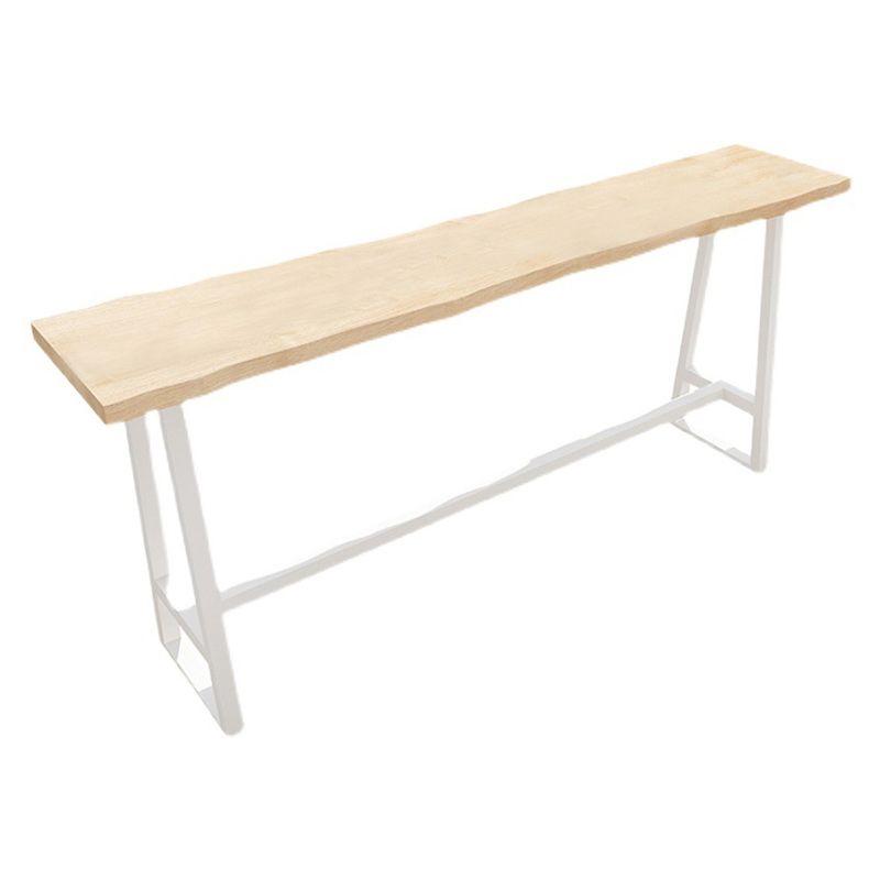 Solid Wood Bar Dining Table Traditional Luxury Rectangle Bar Table with Trestle Base Clearhalo 'Bar Furniture' 'Bar Tables' 'bar_tables' 'furn' 'furn_bar_tables' 'Furniture' 'Kitchen & Dining Furniture' 1200x1200_4ab773fc-e665-459d-85a9-5dedfa7bdd1b