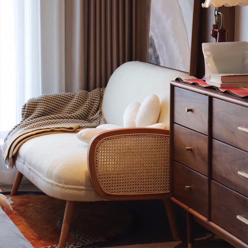 Modern Velvet Sofa 31"W Recessed Arm Tight Back Sofa with Living Room Clearhalo 'furn' 'furn_sofas' 'Furniture' 'furniture_sofas' 'kitchen' 'kitchen_sofas' 'Living Room Furniture' 'Sofa' 'sofas' 1200x1200_4abab8e2-7cb0-417a-bb5a-1d518514ac31