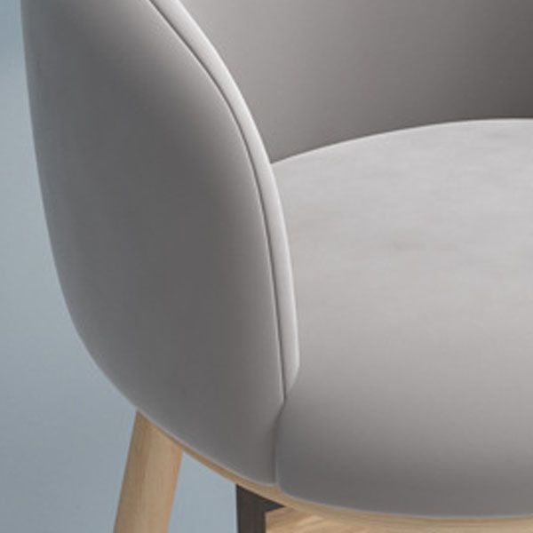 Modern Style Metal Arm Chair Upholstered Fabric Dining Side Chair(Set of 2) Clearhalo 'Dining Chairs' 'Dining Tables & Seating' 'dining_chair' 'furn' 'furn_dining_chair' 'Furniture' 'furniture_dining_chair' 'Kitchen & Dining Furniture' 1200x1200_4abbb234-a117-4f6c-809a-6a9af72c7ddf